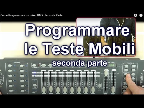 How to Program a DMX Mixer: Part Two