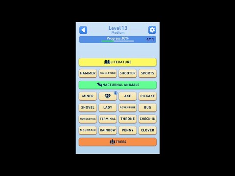 Word Bridges Logic Connections - Levels 11-15 - YouTube