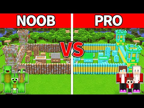 Ultimate Minecraft Village Showdown: NOOB vs PRO - Paper Maizen