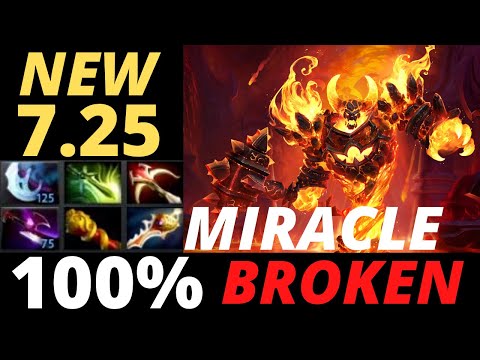 MIRACLE [Shadow Fiend] — BEST PICK in 7.25 New Patch Dota 2