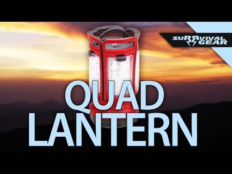Coleman LED Quad Lantern - SuRRvival Gear with Richard Ryan
