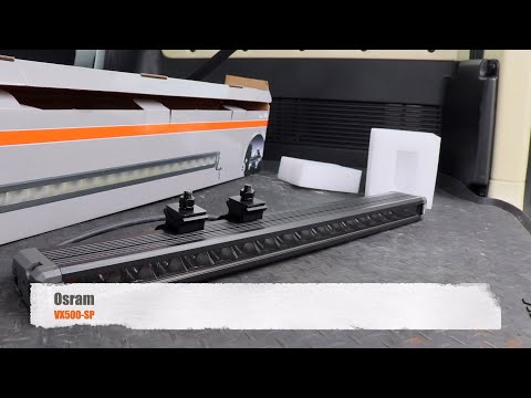 Review Osram VX500 SP LED lightbar on Suzuki Jimny
