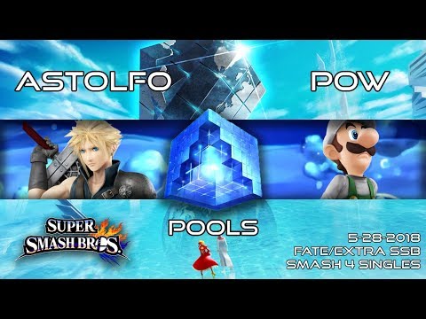 F/Extra SSB: Astolfo (Cloud) vs. Pow (Luigi) - SSB4 Singles Pools