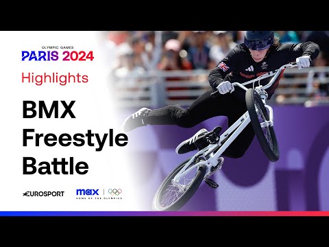 Winning Moments As Kieran Reilly Takes Silver! | Men's BMX Freestyle Park Highlights | #Paris2024