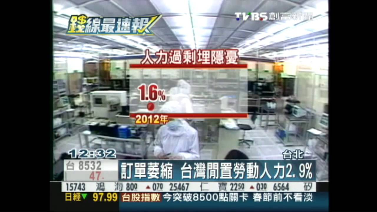 人力過剩比例2.9% 海嘯後新高