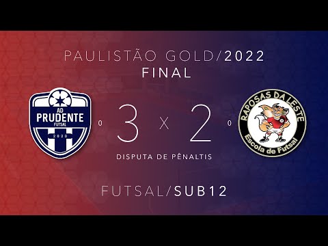 AD Prudente 3 x 2 Raposas da Leste  - Paulistão Gold 2022 - Liga da Juventude - sub12 - 15/07/2022