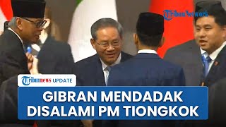 Detik-detik PM Tiongkok Sampai Putar Badan Salami Gibran di KTT G-20 Afsel, Saling Tegur Sapa