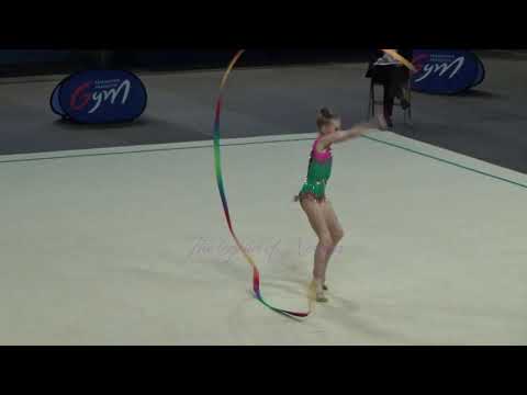 Hélène KARBANOV ruban - 2019 Championnat de France Créteil AA (junior Elite)
