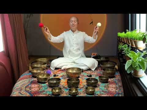Tibetan Bowl Symphony: Healing Soundscapes#singingbowl#meditationmusic#soundbathssleep