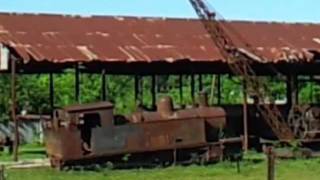preview picture of video 'Sapucai, Paraguay. Antiguo taller de trenes'