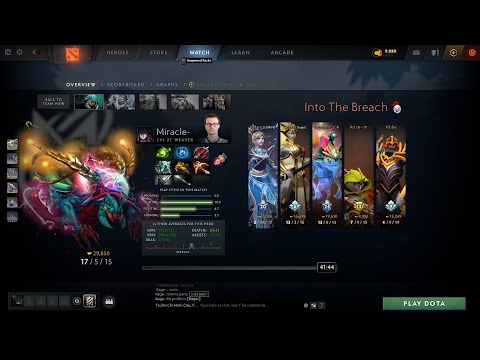 dota2fullmatch - Miracle- Weaver - Nigma vs into the breach - DPC2 2022