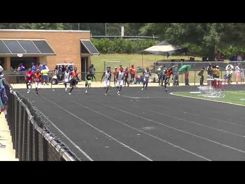 Justin Long 22.42s 200m Ga regional qualifiers 14yr