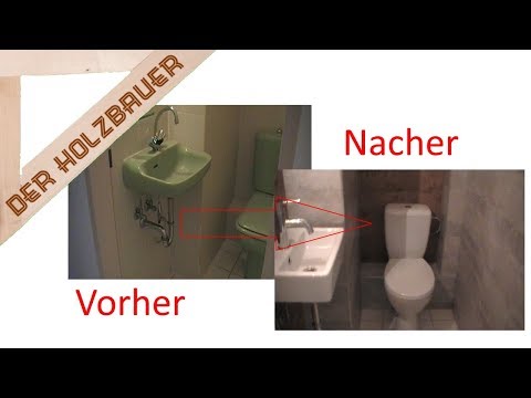 Gästetoilette für ca. 400 Euro einen neuen Look verpassen | Teil 1