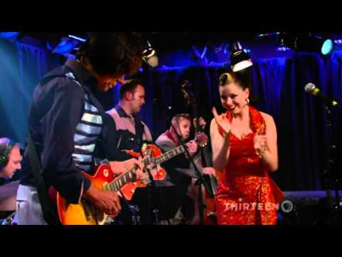 Darrel Higham, Jeff Beck & Imelda May - How High The Moon .AVI