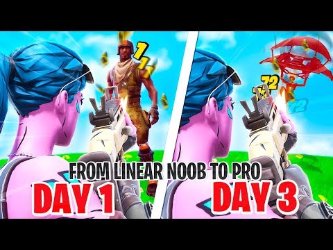 How I Went From Linear NOOB To PRO In 3 Days! (Controller Fortnite PS4 + Xbox)
