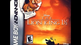 The Lion King 1 1/2 (GBA) Longplay [218]