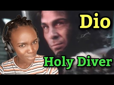 African Girl First Time Hearing Dio - Holy Diver (REACTION)