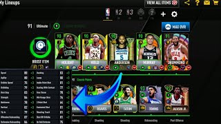 How To Boost Your Players Many Overalls In NBA LIVE MOBILE Season 8