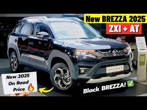 New Maruti Brezza ZXI Plus AT 2025 🔥 - On Road Price, Feature and Full Review ✅