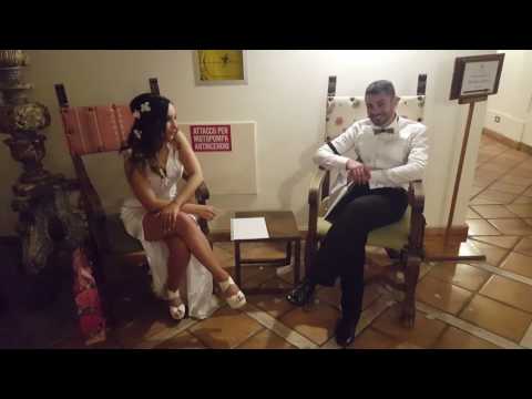 Videorecensione Sposi Animazione Matrimonio - Castello Chiola - Francesco Barattucci Showman