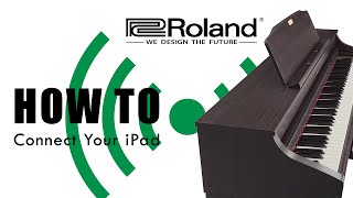 How to Connect an iPad to your Roland with WIFI 2015