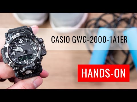 HANDS-ON: Casio G-Shock Mudmaster GWG-2000-1A1ER Carbon Core Guard