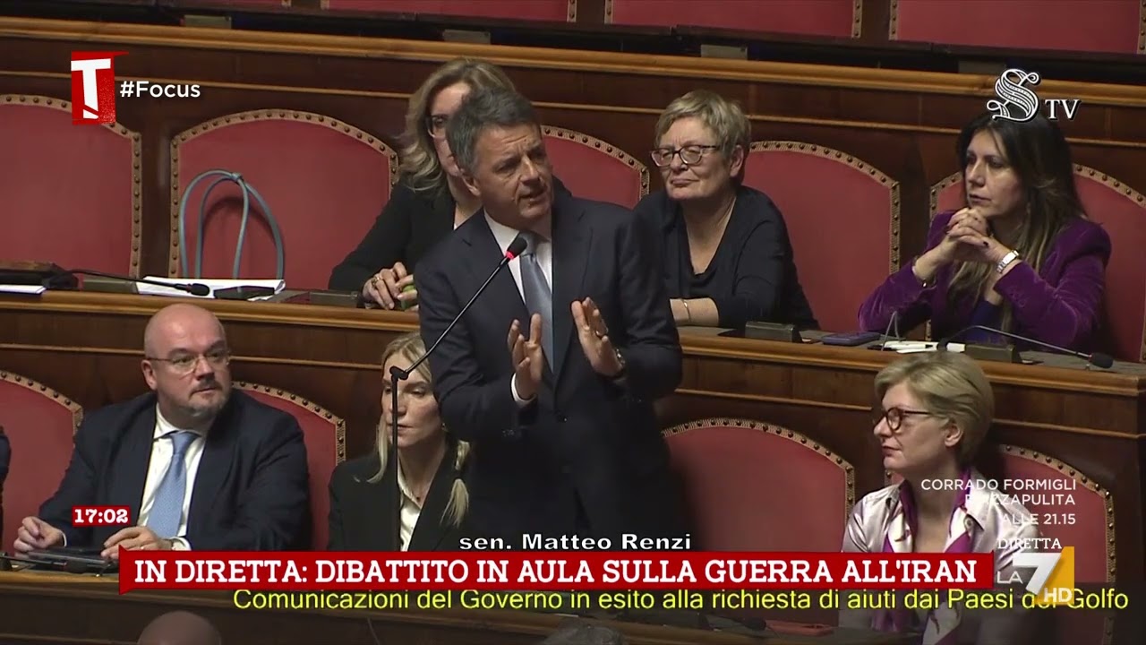 Renzi contro Tajani: "Non si è mai visto uno che dica sono una persona perbene perché non ho ...
