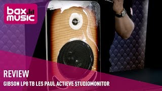 Video thumbnail for Gibson LP8 TB Les Paul actieve studiomonitor tobacco burst Review | Bax Music by Bax-shop | Bax Music Goes