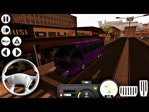 Coach Bus Simulator / NEW BUS UNLOCKED / Android & iOS Gameplay - HD #9