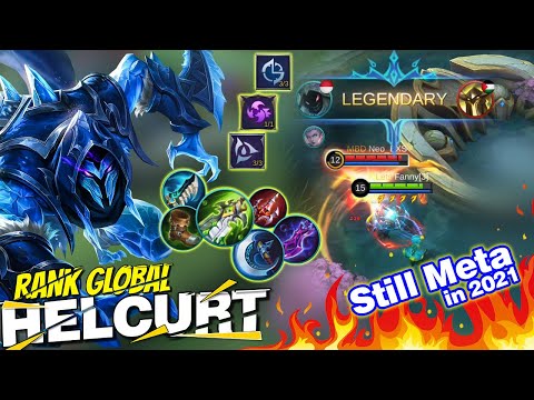 Helcurt Still Aggesive & Brutal | Helcurt Best Build in 2021 | Top Global Helcurt ~ MLBB