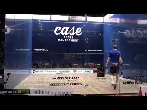 PSA Case Swedish Open Final 2013 Nick Matthew vs. Gregory Gaultier Part 2/4