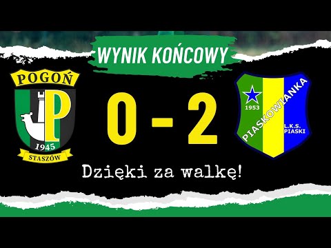 Pogoń Staszów 0-2 Piaskowianka Piaski Vlog Meczowy 10 kolejka 4 ligi świętokrzkiej 