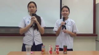 The different brands of tomato juice