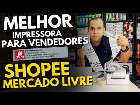 Which printer to use when selling on Shopee and Mercado Livre? Is a thermal printer worth it?