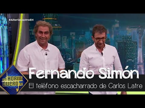 'Fernando Simón' demuestra sus dotes con la imitación en el teléfono escacharrado de Carlos Latre