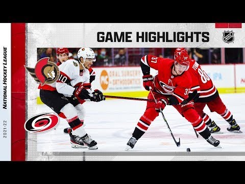 Ottawa Senators vs Carolina Hurricanes | December 2, 2021 | Game Highlights | NHL Regular Season