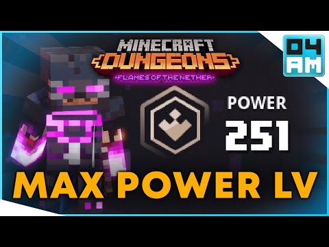 FAST MAX POWER LEVEL 251 - Apocalypse Plus Speedrun Guide in Minecraft Dungeons