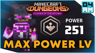 FAST MAX POWER LEVEL 251 - Apocalypse Plus Speedrun Guide in Minecraft Dungeons