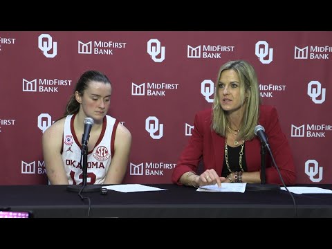 Oklahoma Jennie Baranczyk LOSS to LSU postgame