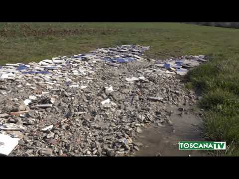 2020-02-28 AREZZO - ABBANDONO DI RIFIUTI E CALCINACCI A TREBBIO