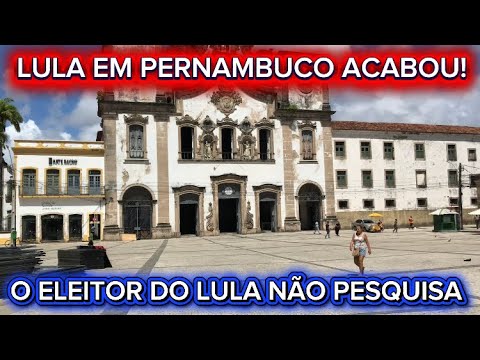 It's over! Pernambuco no longer trusts Lula, that's enough!! No to Lula!