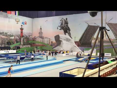 Tumbling WAGC St.Petersbourg 2018 (Alexandra Efraimoglou 13-14 pass 1(13th place)