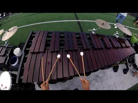 BLUECOATS 2023 CENTER MARIMBA HEADCAM || The Garden of Love
