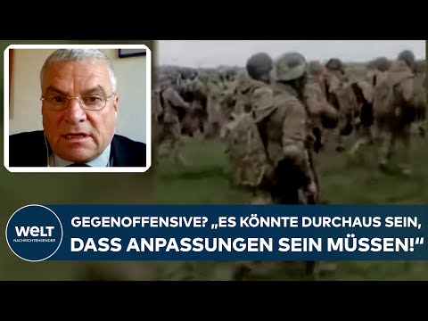 PUTINS KRIEG: Gegenoffensive? "Es könnte durchaus sein, dass Anpassungen sein müssen!" - Wolski
