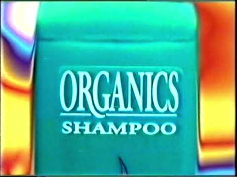 Organics Shampoo Old UK TV Advert 1990's
