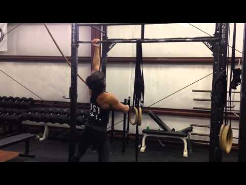 Gillian Ward One Arm Chin Up- 8-18-14