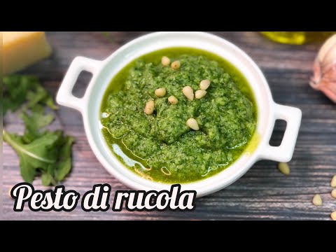 Pesto di Rucola 🤗RICETTA FACILE IN 5 MINUTI🎉🎉!!