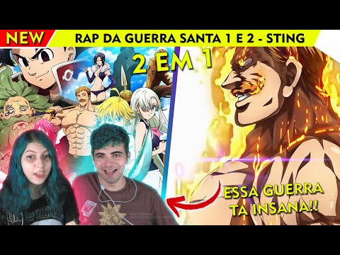 CASAL REAGE Rap da Guerra Santa 1 e 2 - STING (feat. Tauz, Enygma, Flash Beats, All Place Br, AN...)