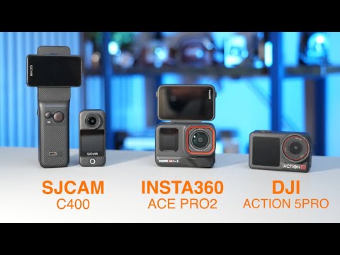Action Camera Battle: Insta360 Ace Pro 2 - SJCAM C400 - DJI Action 5