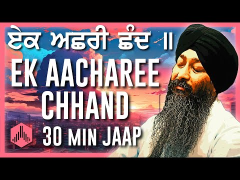 JAAP SAHIB JAAP 30 Mins - Ek Aachari Chand // Bhai Jagpal Singh Ji Kanupri